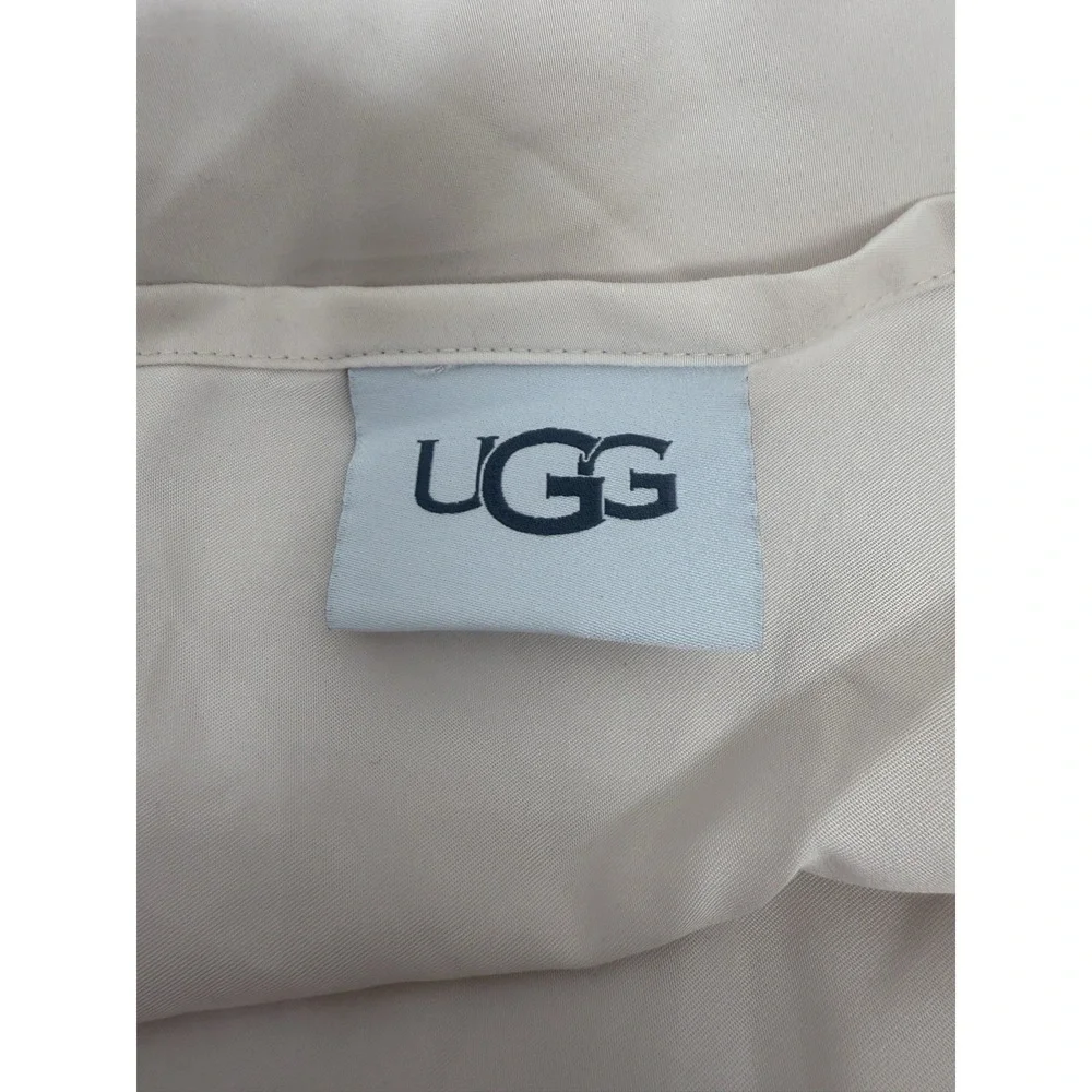 UGG Beige‎ Standard Pillow Case Lot of 2 Soft Polyester #10